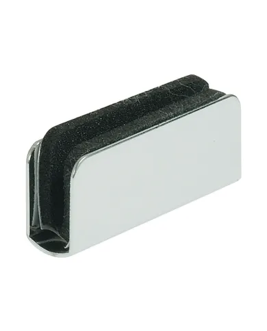 Counterpiece, for magnetic pressure catch glass door, 40x15mm