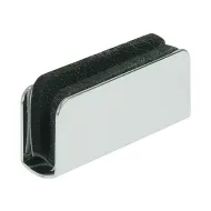 Plokštelė magnetukui juoda 40x15mm,