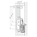 Side railing, Round, Häfele Matrix Box P