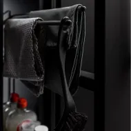 Krepšys CARGO šoninis No.15, su rankšluostine, dešinės pusės, P150mm, pilno ištraukimo su švelniu uždarymu/pritraukimu, Style, antracitas