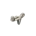 Shelf support, for inserting into drill hole Ø5mm, zinc alloy