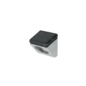 Shelf support, for screwing to side panel, zinc alloy with plastic support