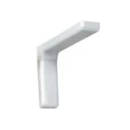Shelf support L120mm white