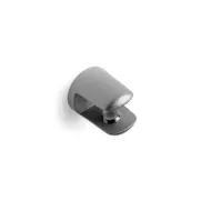 Shelf support 8-10mm matt chrome