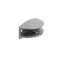 Shelf support 8-10mm matt chrome