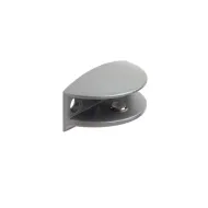 Shelf support 8-10mm matt chrome