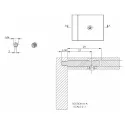 Screw M4 L4 hex2mm MINI SYSTEM S