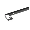 Slot moulding (38mm), black color