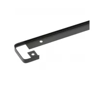 Slot moulding (38mm), black color