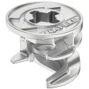 Connector housing, Ixconnect Minifix 15, for wood thickness from 18mm and above