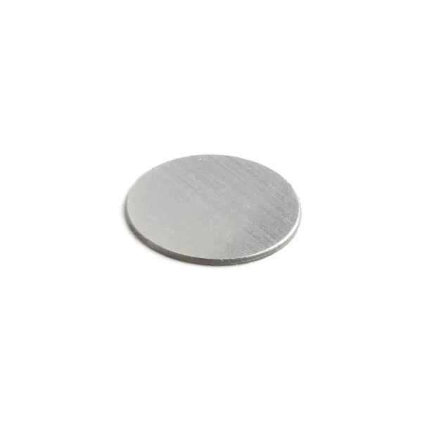Dangtelis klijuojamas Ø13mm, aliuminis (20 vnt.)