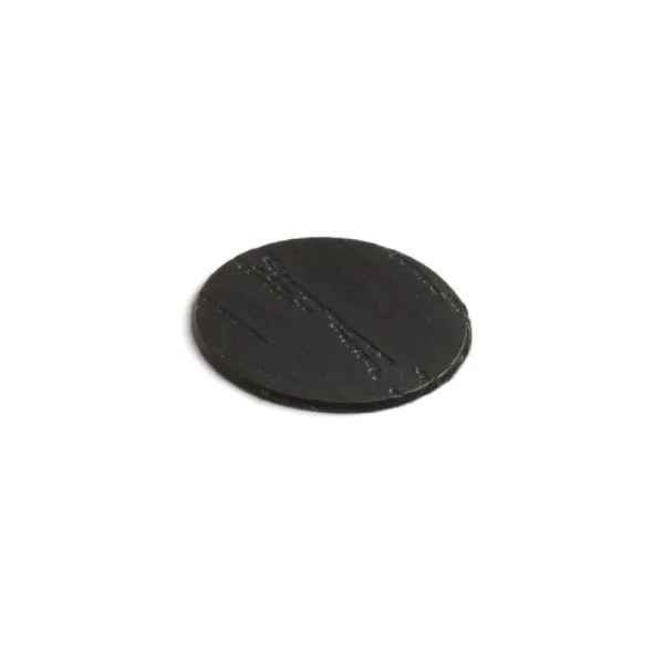 Adhesive hole cover Ø13mm black wood pattern (20 pcs/sheet)