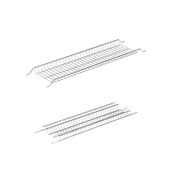 Dish rack 2-piece W600mm stainless steel