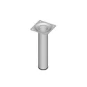 Kojelė apvali reguliuojama Ø30mm, H150mm, balta M10