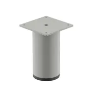 Kojelė apvali Ø26mm, H100mm, aliuminis