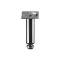 Kojelė metalinė H100mm, chromas