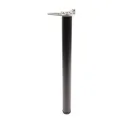 Table leg Ø60mm H710mm black