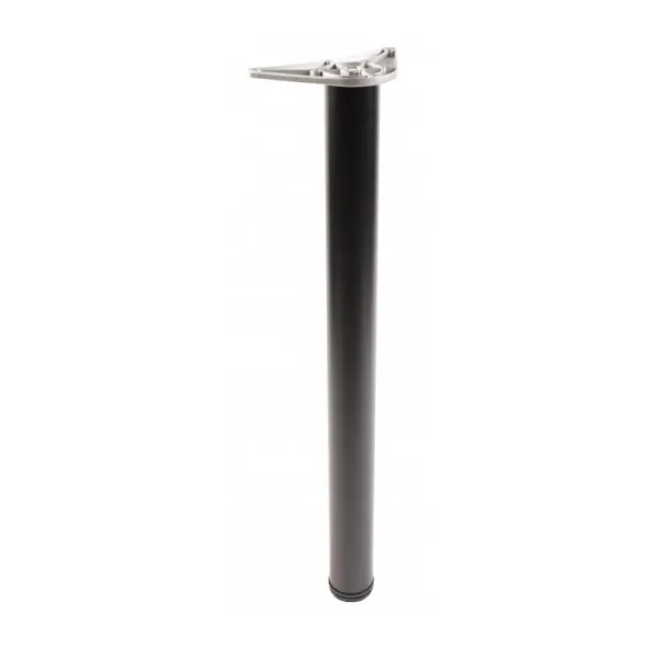 Table leg Ø60mm H710mm black