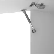 Gas support L160mm 60N gray with 2 fasteners