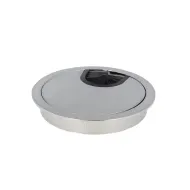 Lizdas laidams Ø80x13mm, su šepetėliu nerūdijantis plienas