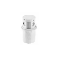 RB COMFORT PLUS 4xSchuko, dvigubas USB-A kroviklis, 2xRJ45, bevielis kroviklis, baltas
