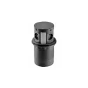 RB COMFORT PLUS 4xSchuko, dvigubas USB-A kroviklis, 2xRJ45, bevielis kroviklis, juodas