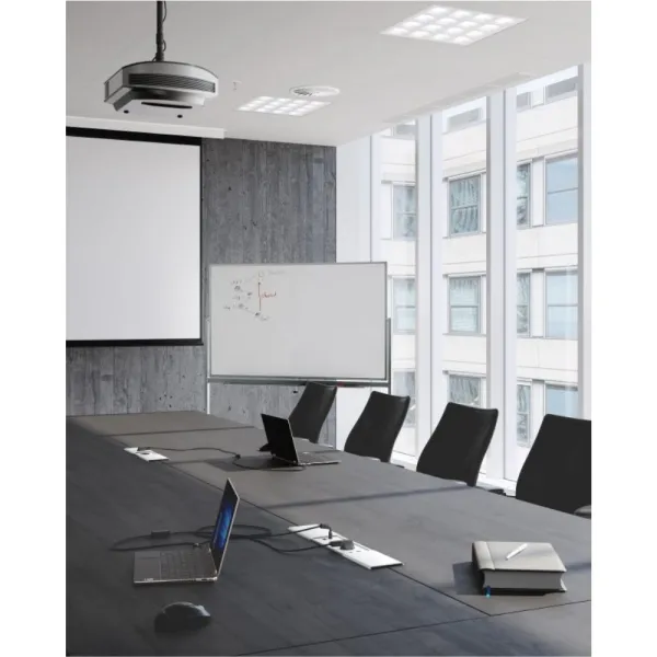 Rozečių blokas PRESTINO 2xSchuko, USB-A+C kroviklis, 1xRJ45, 1xHDMI, pilka