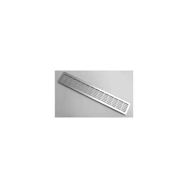 Ventilation grill aluminum 80x480mm black