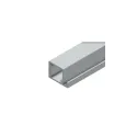 Frame profile 2147, L3000mm, aluminium, brown metal grey