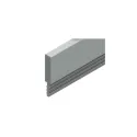 Aliuminium profile for shoe shelf 2351 5x20mm, L3000mm, grey