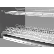 Džiovykla su aliuminio rėmu P900mm, balta