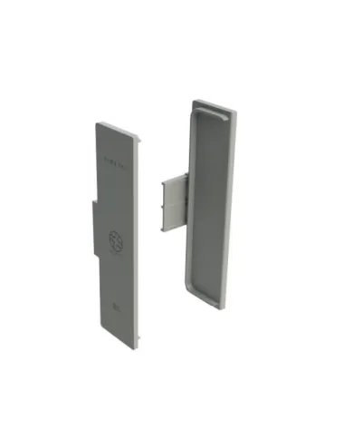Endcaps 2 pcs. for double profile GOLA II, inner, gold