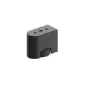 Adjustable support for Stili Ellipse vertical profile A, black