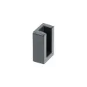 End cap for 30x12mm tube, anthracite