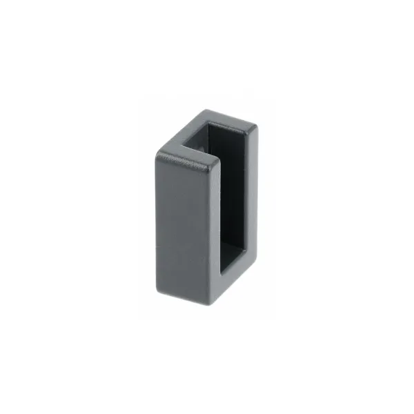 End cap for 30x12mm tube, anthracite