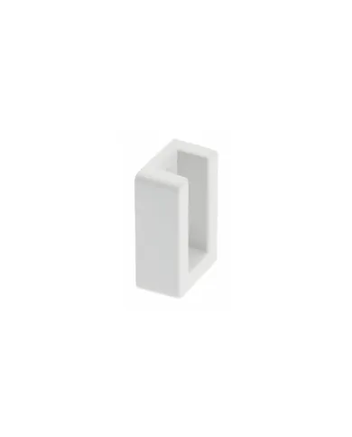 End cap for 30x12mm tube, white