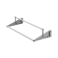 Shoe rack, continuously adjustable