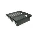 Metal drawer for shoes W800mm with soft closing, grayanthracite