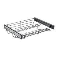 Pull out shoes rack W900mm with soft closing, anthracite