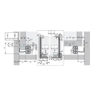 Runners Quadro L500mm full extension, with soft close