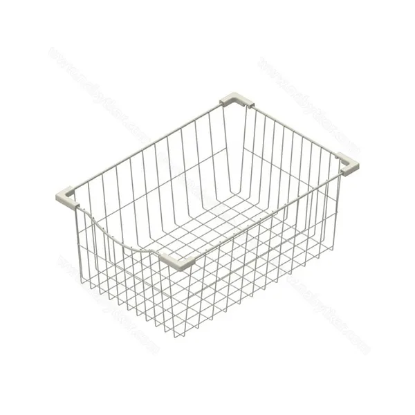 Pull-out drawer/basket SIMPLA, W500mm, H150mm, white