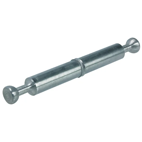 Double-ended bolt, Häfele Minifix®, with ridge, bolt hole Ø7mm