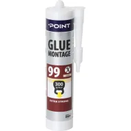 Adhesive POINT 99, sand color, 280ml