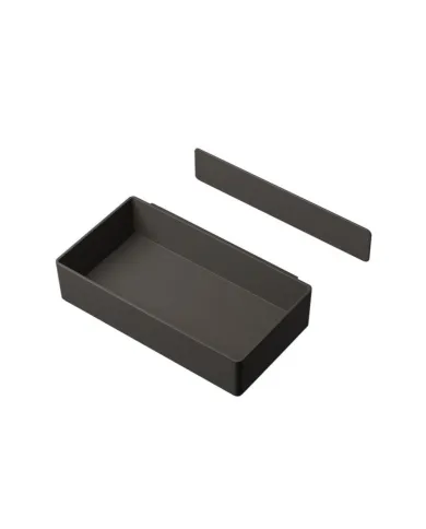 Multi-functional tray ATAS-S, for door installation, 222x149x50mm, anthracite