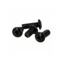 Varžtai lankstui EASY M6x10mm, ir M6x16mm, nerūdijantis plienas, juoda