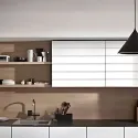 Module with blinds FLIPDOOR white 900x780x373mm white MDP/white matt