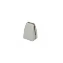 Partition panel clamp TOP FIX 4-8mm matt chrome