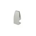 Partition panel clamp CLAMP ON 4-8mm matt chrome