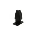 Partition panel clamp BACK TO BACK 4-8mm black