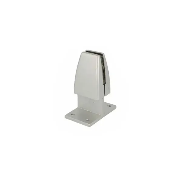 Partition panel clamp BACK TO BACK 4-8mm matt chrome